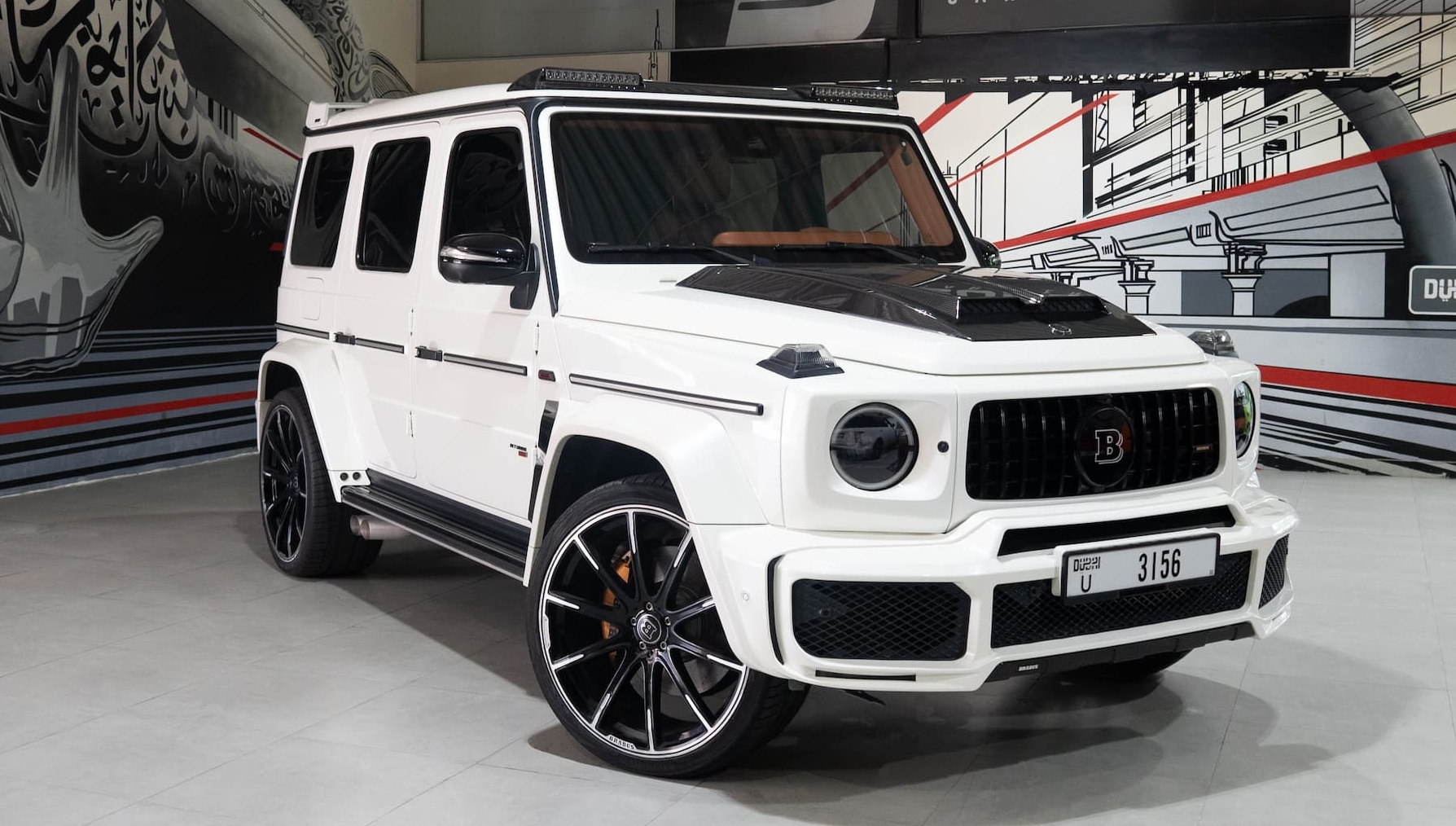 rent a Mercedes-Benz G800 BRABUS in DUbai