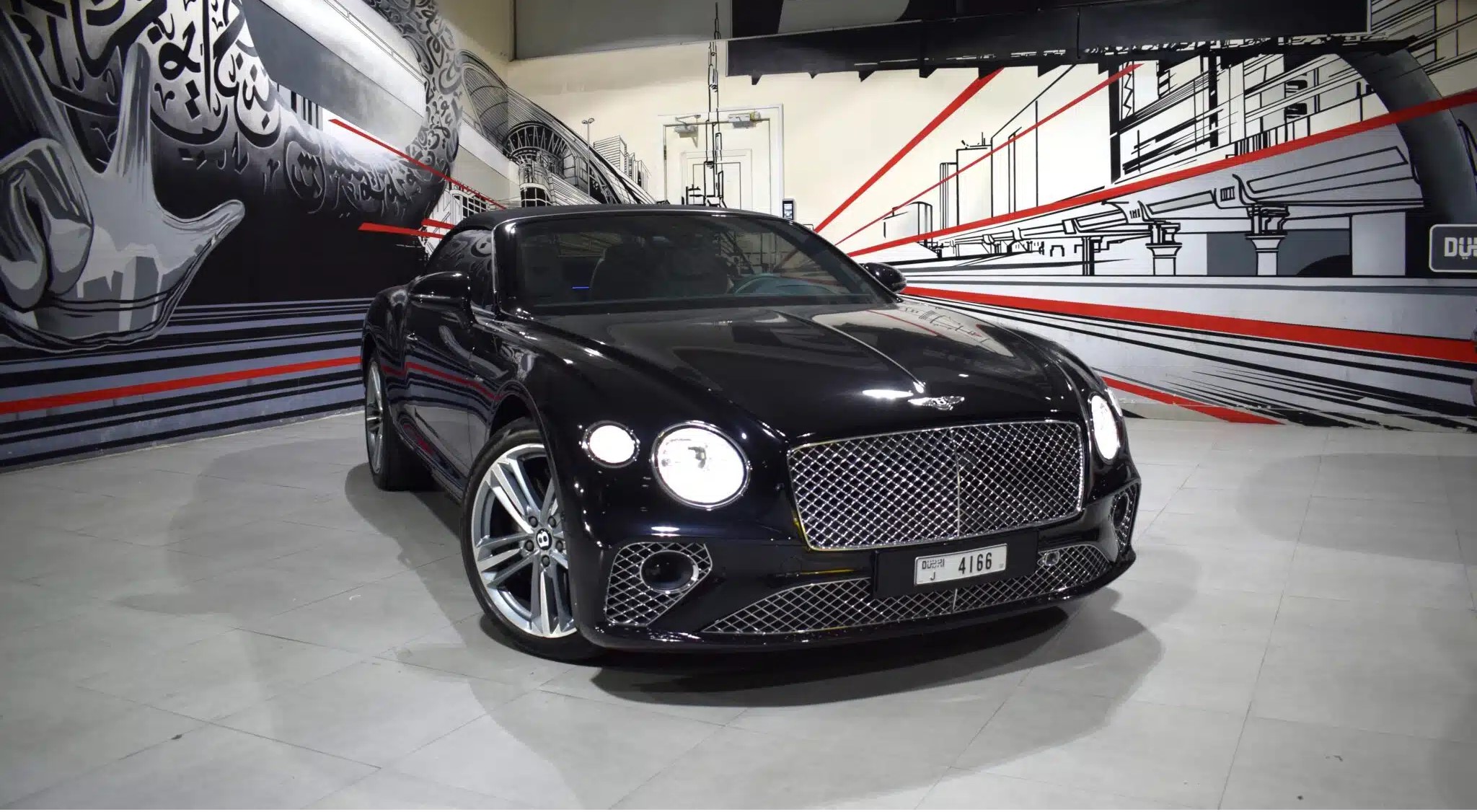 rent a Bentley Continental GTC Azure in Dubai