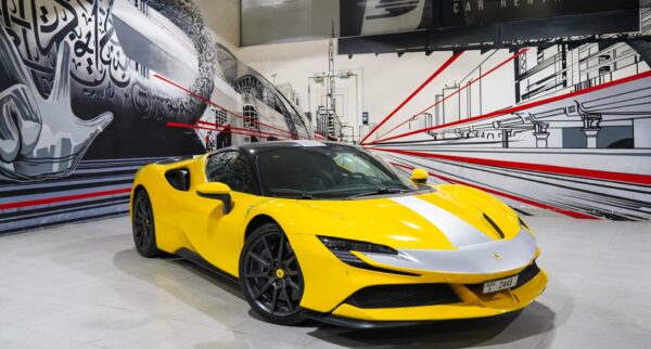 Rental of Ferrari Sf90 stradale in Dubai