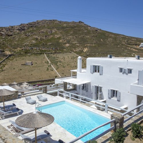 villas at elia beach mykonos island